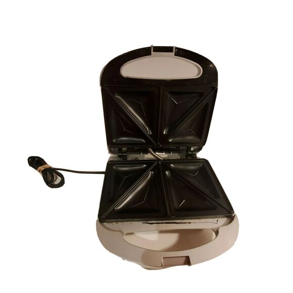 Cuisinart WM-SW2N Dual Sandwich Maker Nonstick Electric Countertop Grill TESTED - Picture 1 of 6